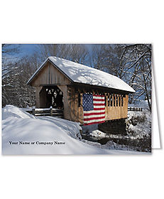 Cards: Covered Bridge Holiday Card
